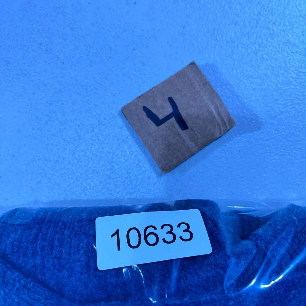 Lands' End‎ Sweater Vest Mens L 42-44 Wool Blue Grandpa Preppy Made In Italy VTG